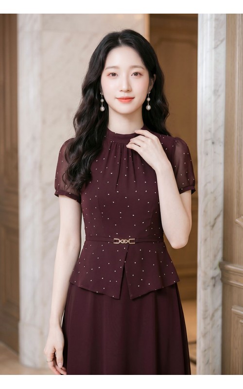 4✮- PBFRY74616 - Midi Dress