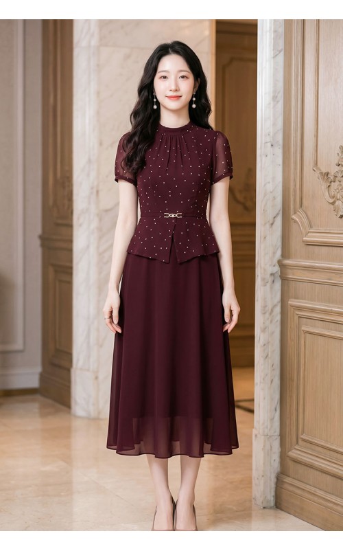 4✮- PBFRY74616 - Midi Dress