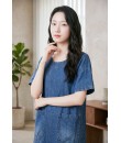 4✮- PBFRY74656  - Denim Dress