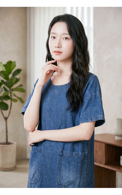 4✮- PBFRY74656  - Denim Dress