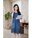 4✮- PBFRY74656  - Denim Dress