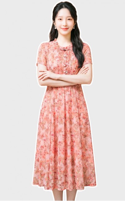 4✮- PCFRY4553 - Midi Dress (Small Cutting)