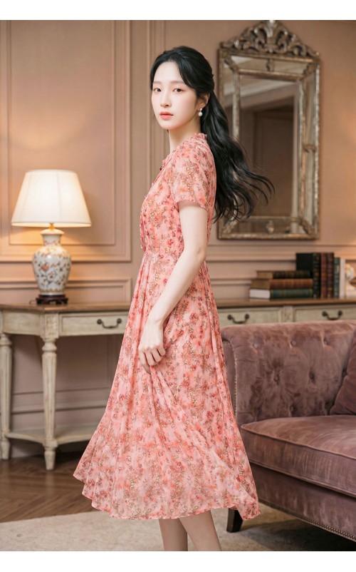 4✮- PCFRY4553 - Midi Dress (Small Cutting)