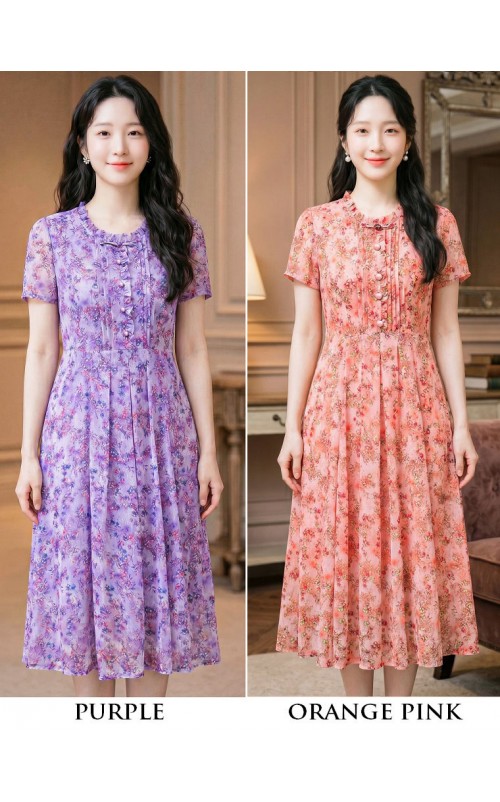 4✮- PCFRY4553 - Midi Dress (Small Cutting)