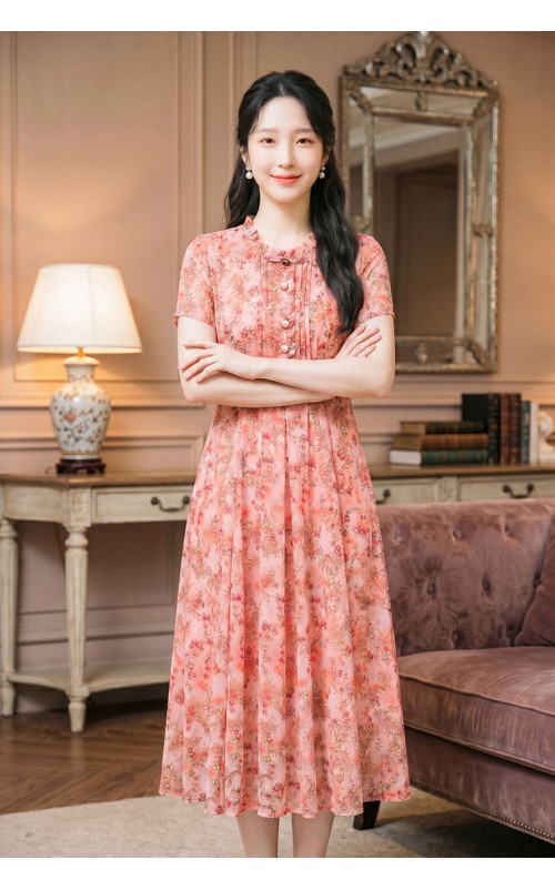 4✮- PCFRY4553 - Midi Dress (Small Cutting)