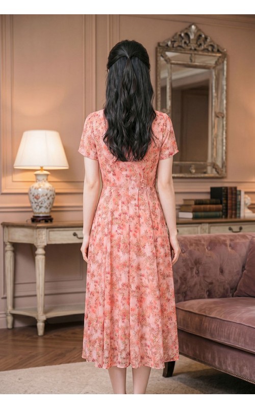 4✮- PCFRY4553 - Midi Dress (Small Cutting)