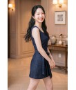 4✮- PCFRY4869 - Denim Mini Dress