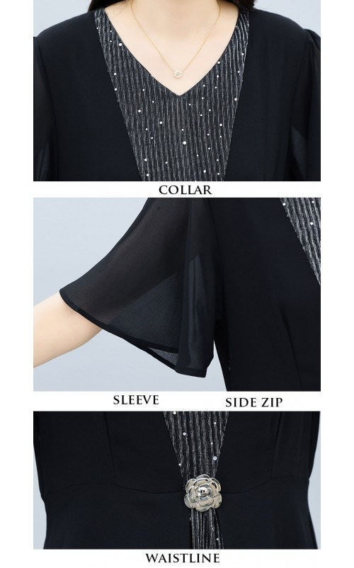 4✮- PCFRY4942 - Midi Dress
