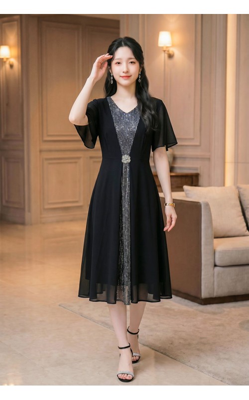 4✮- PCFRY4942 - Midi Dress