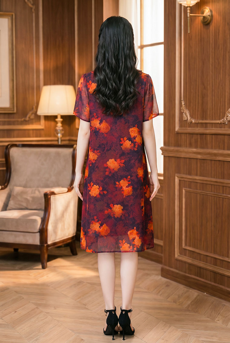 4✮- PCFRY4945 - Knee Dress