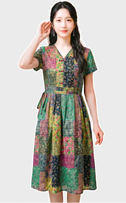 4✮- PCFRY4955 / RY4956 - Midi Dress