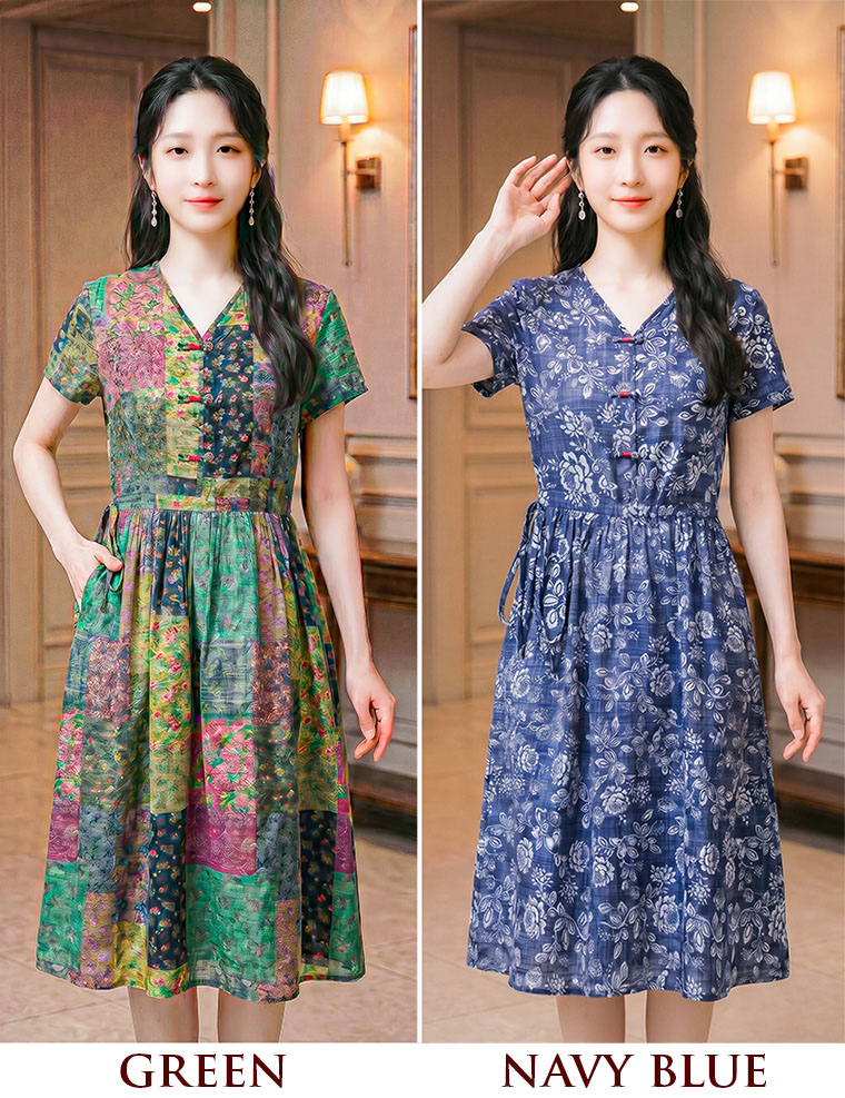 4✮- PCFRY4955 / RY4956 - Midi Dress