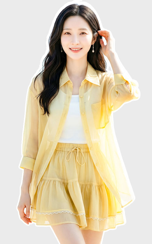 4✮- PCFRY5187 - Mini Dress (Jacket+Skirt)