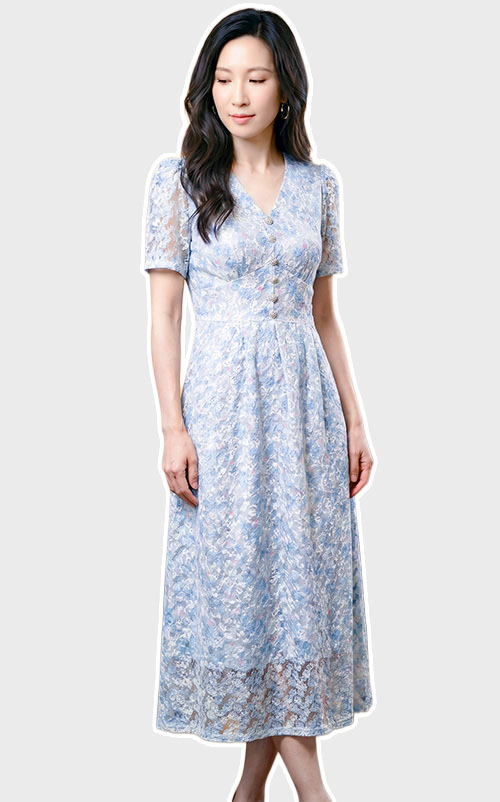 4✮- PCFRY5204 - Midi Dress