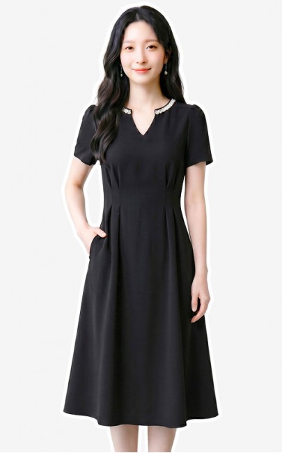 4✮- PCFRY5446 - Midi Dress (Small Cutting)