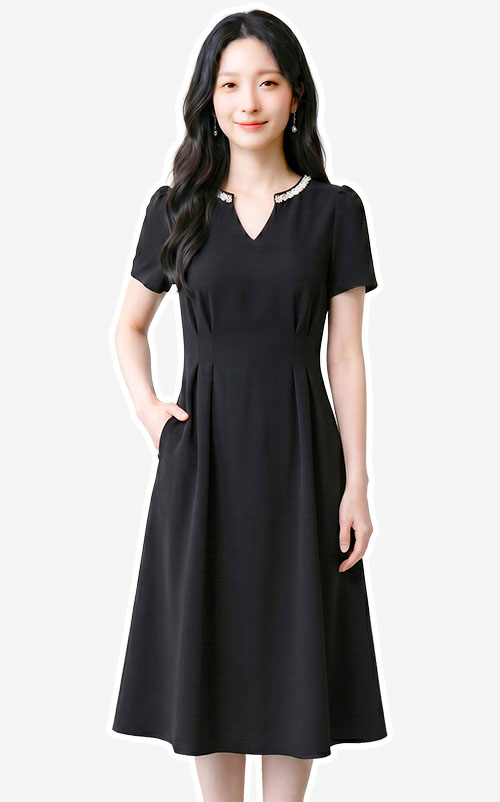 4✮- PCFRY5446 - Midi Dress (Small Cutting)