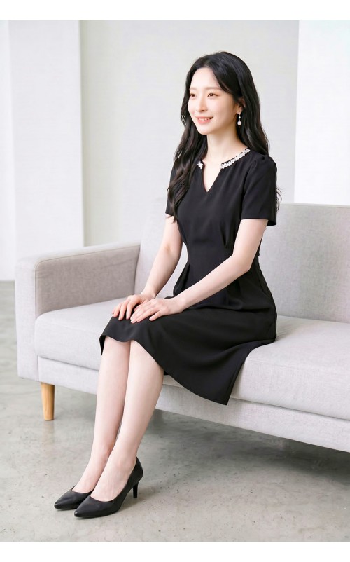 4✮- PCFRY5446 - Midi Dress (Small Cutting)