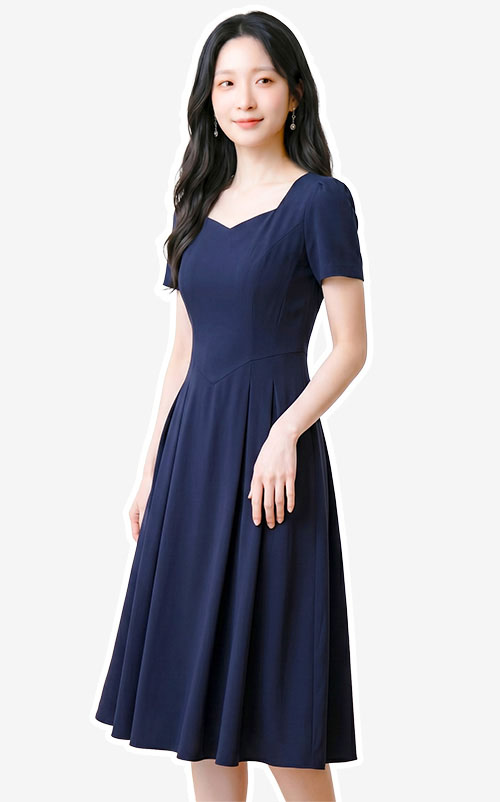 4✮- PCFRY5447 - Midi Dress 