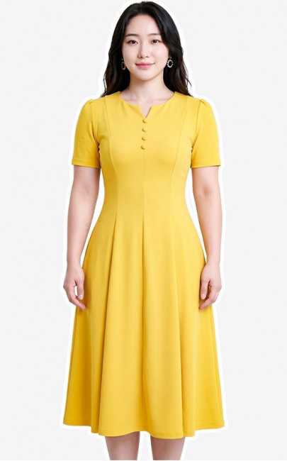 4✮- PDFRY5332 - Midi Dress