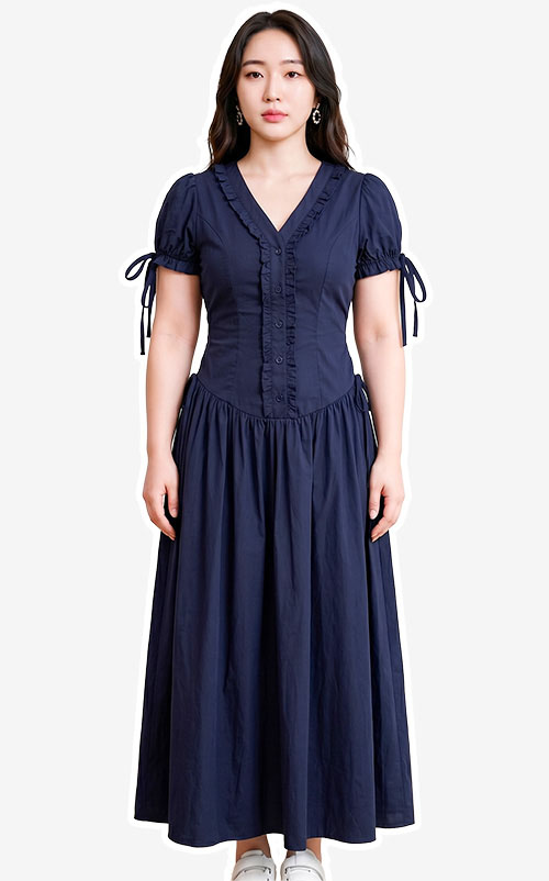 4✮- PDFRY5467 - Midi Dress