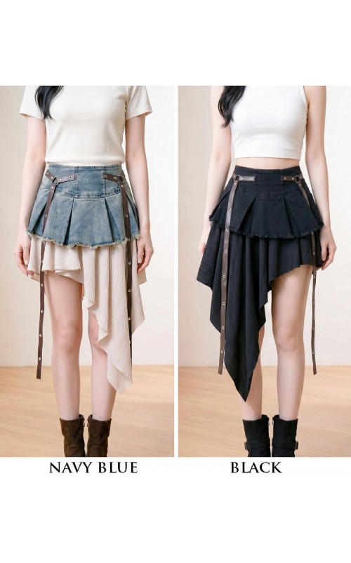 4✮- PDFRY5628 - Denim Skirt 