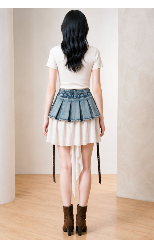4✮- PDFRY5628 - Denim Skirt 