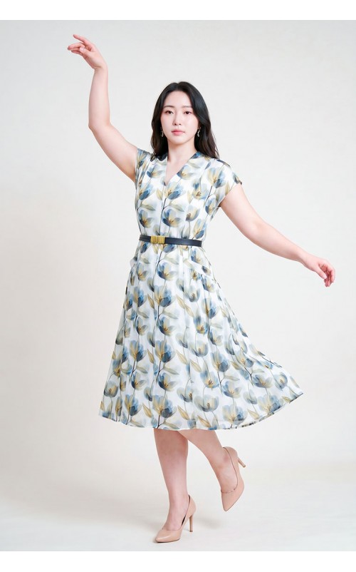4✮- PDFRY5728 - Knee Dress