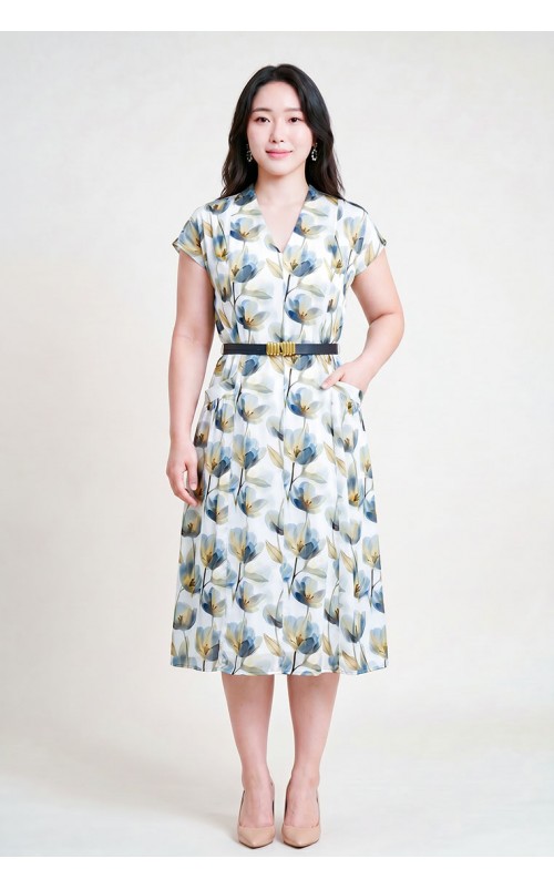 4✮- PDFRY5728 - Knee Dress