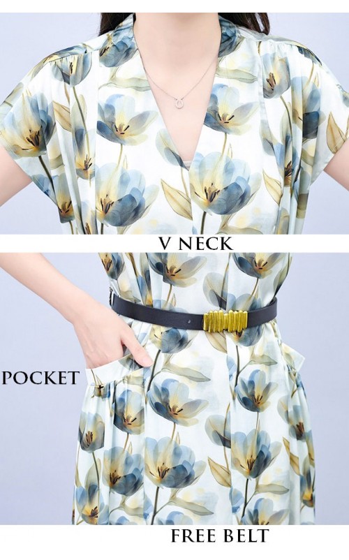 4✮- PDFRY5728 - Knee Dress