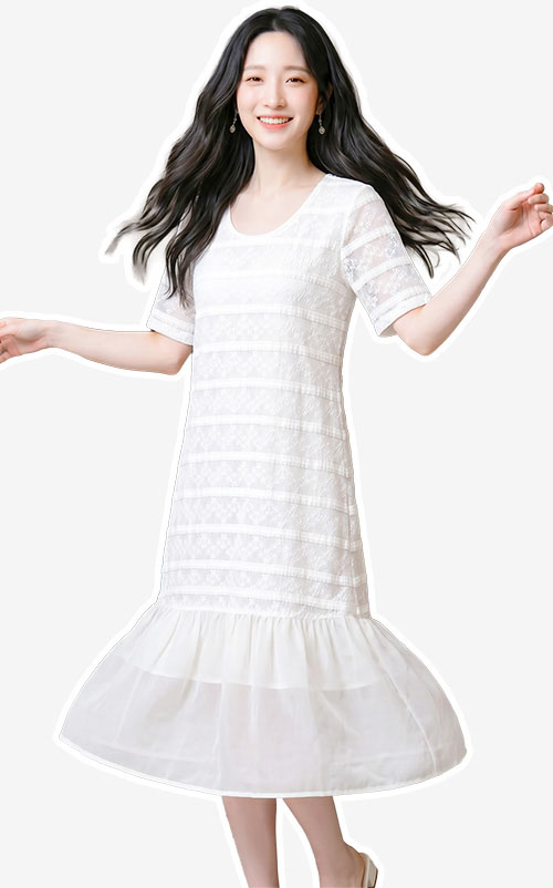 4✮- PDFRY5826 - Midi Dress