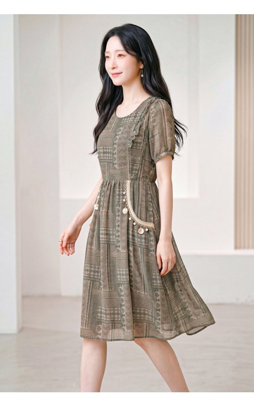 4✮- PDFRY5827 - Knee Dress