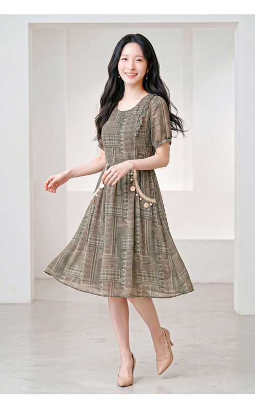 4✮- PDFRY5827 - Knee Dress