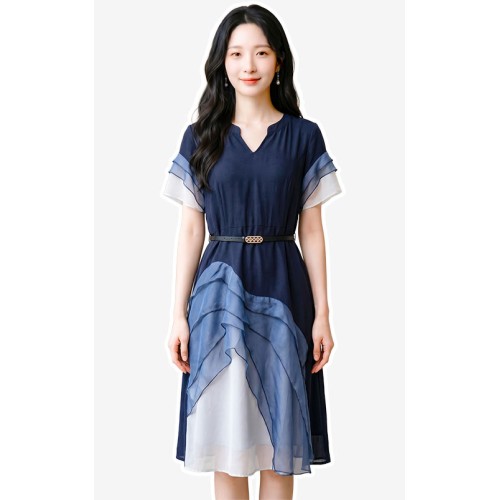 4✮- PDFRY5832 - Knee Dress