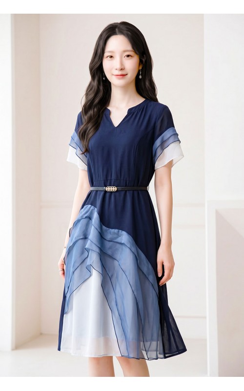 4✮- PDFRY5832 - Knee Dress