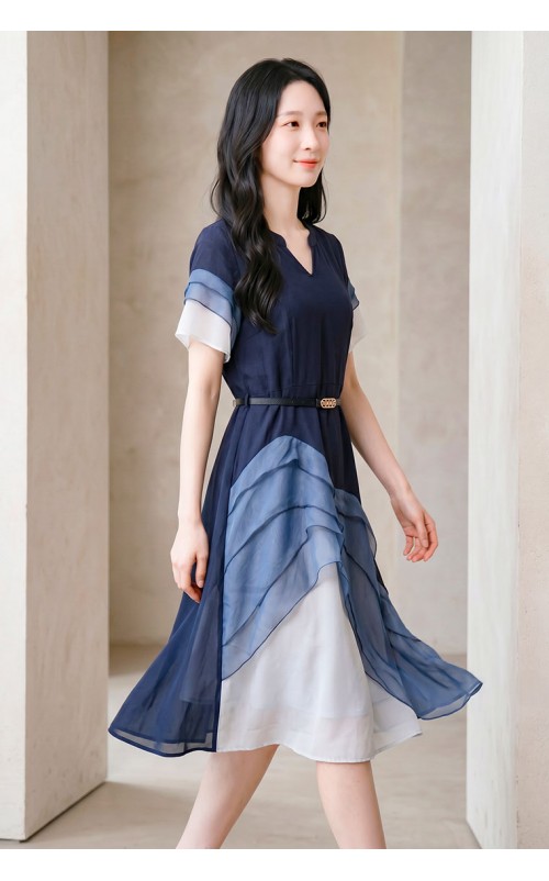 4✮- PDFRY5832 - Knee Dress