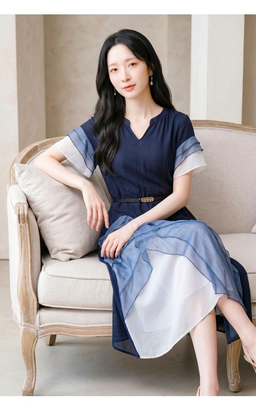 4✮- PDFRY5832 - Knee Dress