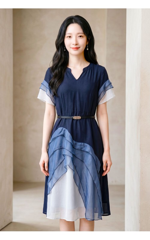 4✮- PDFRY5832 - Knee Dress