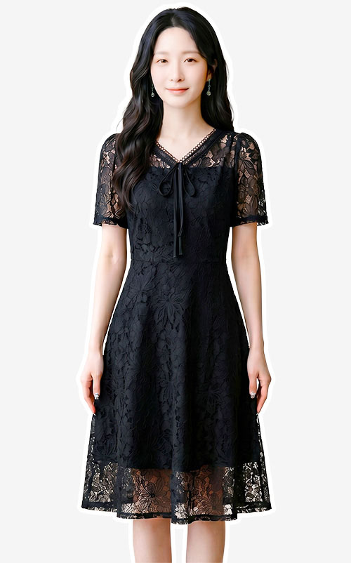 4✮- PDFRY600 - Midi Dress