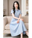 4✮- PDFRY6021 - Denim Midi Dress