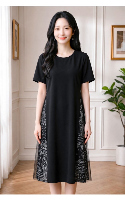 4✮- PDFRY6064 - Knee Dress