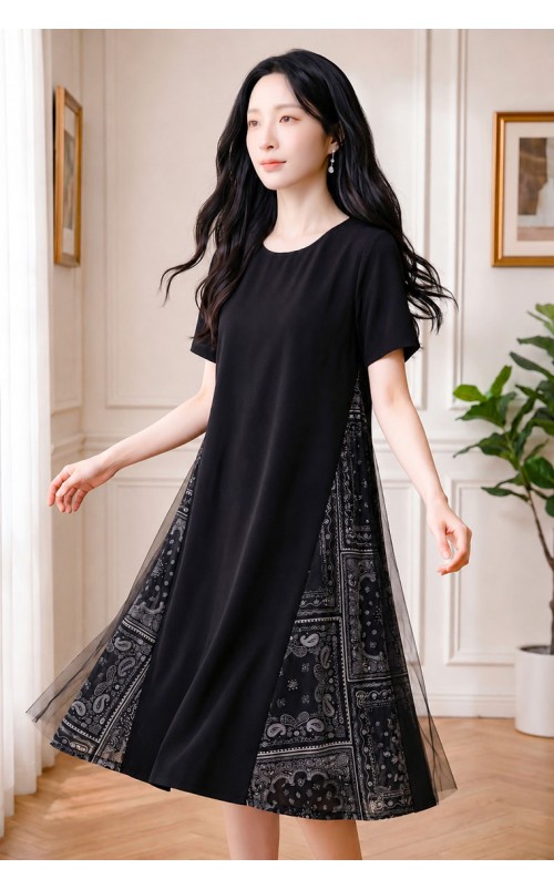 4✮- PDFRY6064 - Knee Dress
