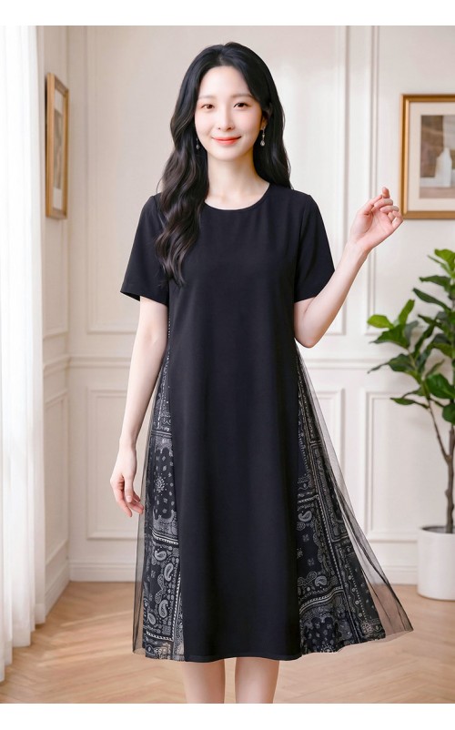 4✮- PDFRY6064 - Knee Dress