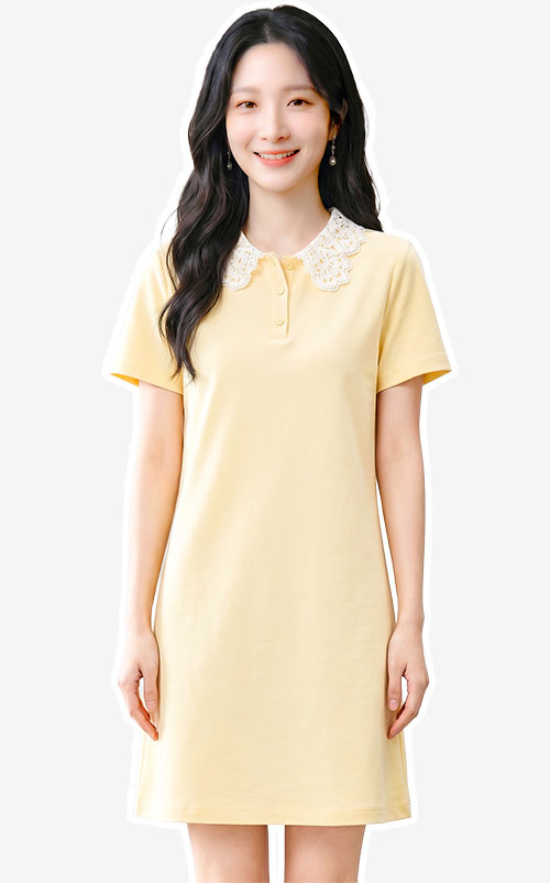 4✮- PDFRY6234 - Knee Dress