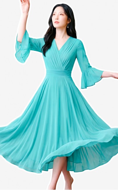 4✮- PDFRY6585 - Maxi Dress