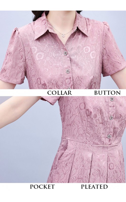 4✮- PDFRY6669 - Knee Dress