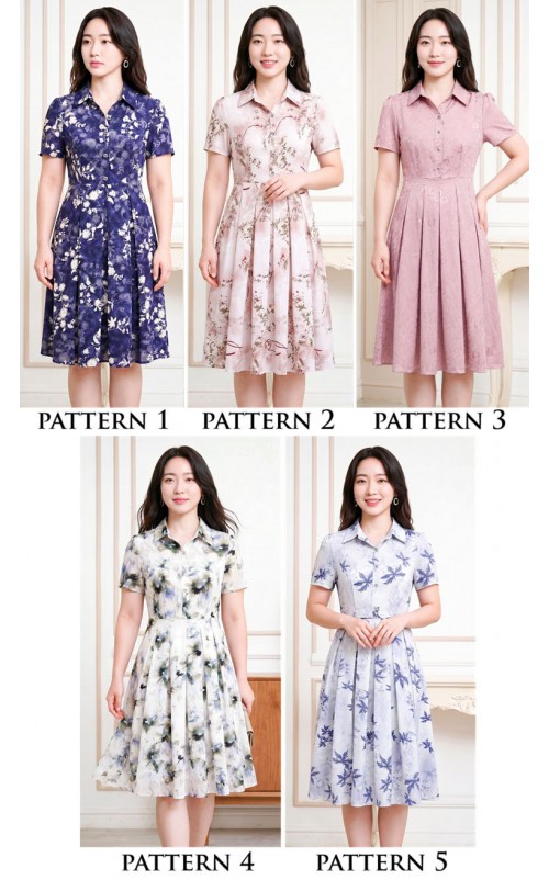 4✮- PDFRY6669 - Knee Dress