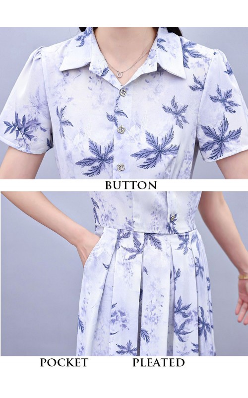 4✮- PDFRY6669 - Knee Dress