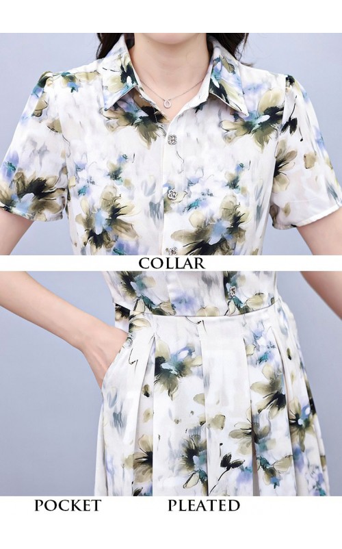 4✮- PDFRY6669 - Knee Dress