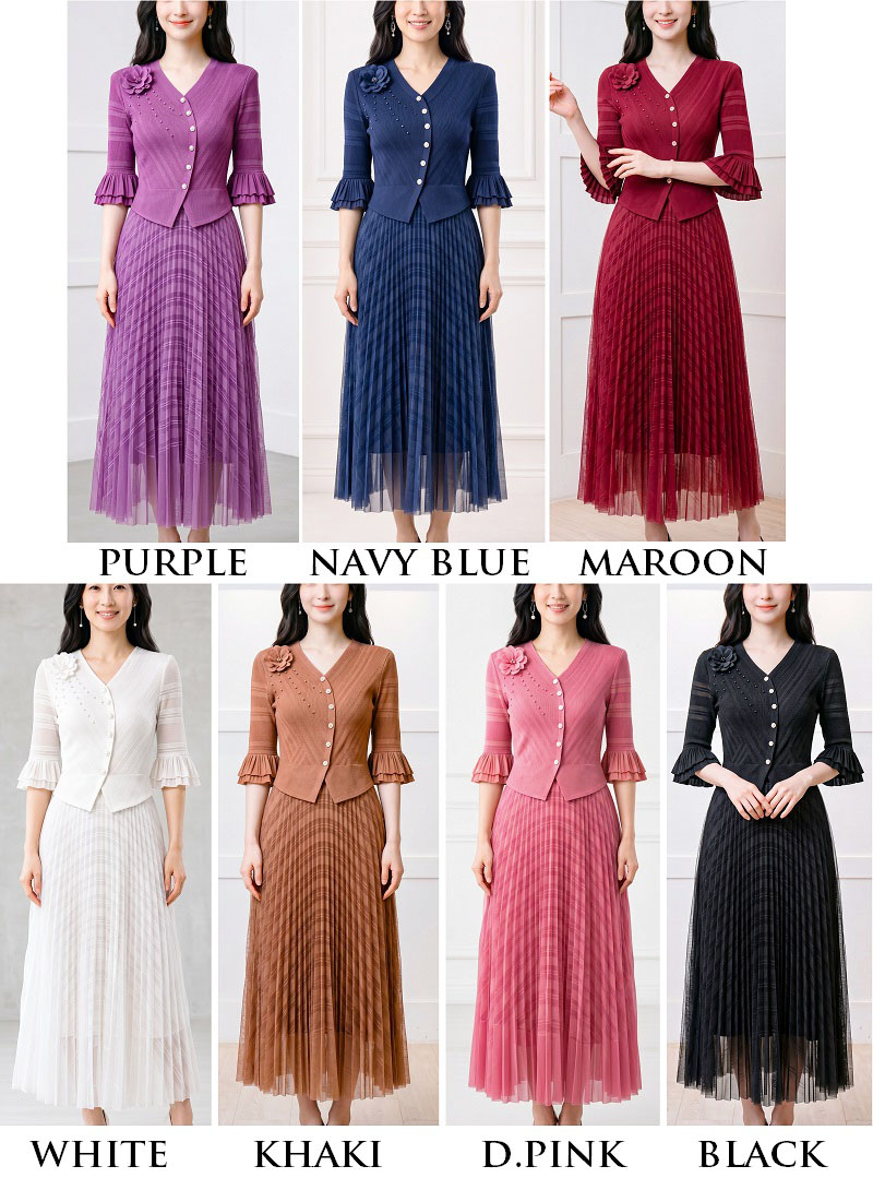 4✮- PDFRY6691 - Midi Dress