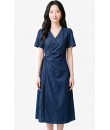 4✮- PDFRY6797 - Denim Midi Dress